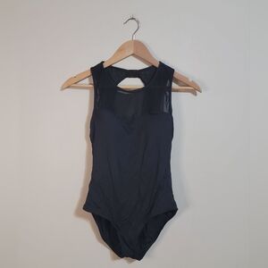 Elegant Black One-Piece Swimsuit